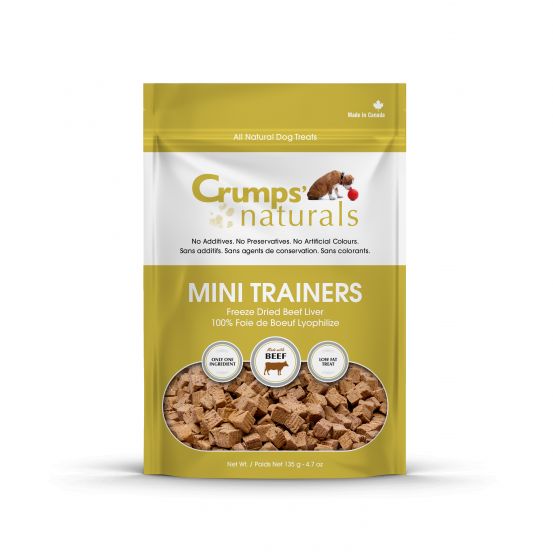 Crumps Mini Trainers Tiny Beef Liver Bites